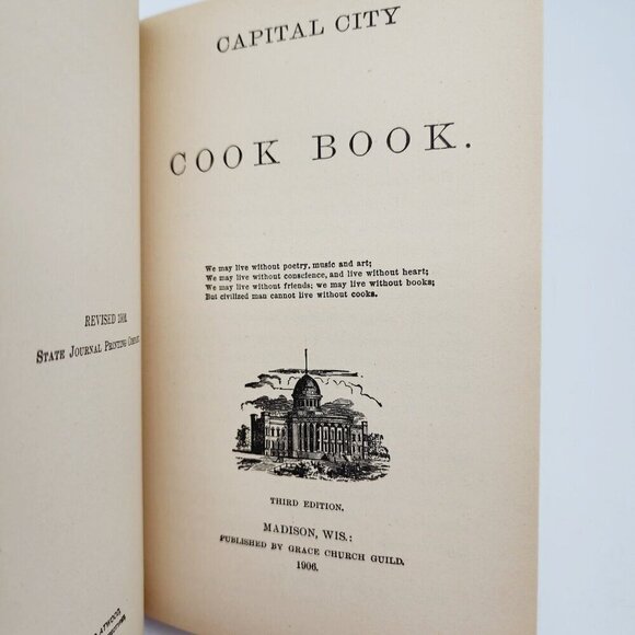 Midwestern Home Cookery Cookbook Americana 1975 Presbyterian Capital City 1906 - Picture 12 of 16